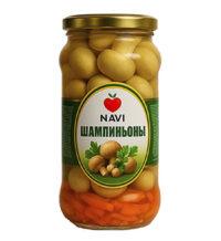 Грибы "Шампиньоны" (целые, 2,5-3см) 0,475л