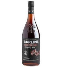 Сироп Barline Шоколад 1 л — насыщенный сироп для кофе, коктейлей и кондитерских изделий (упак. 6 шт)